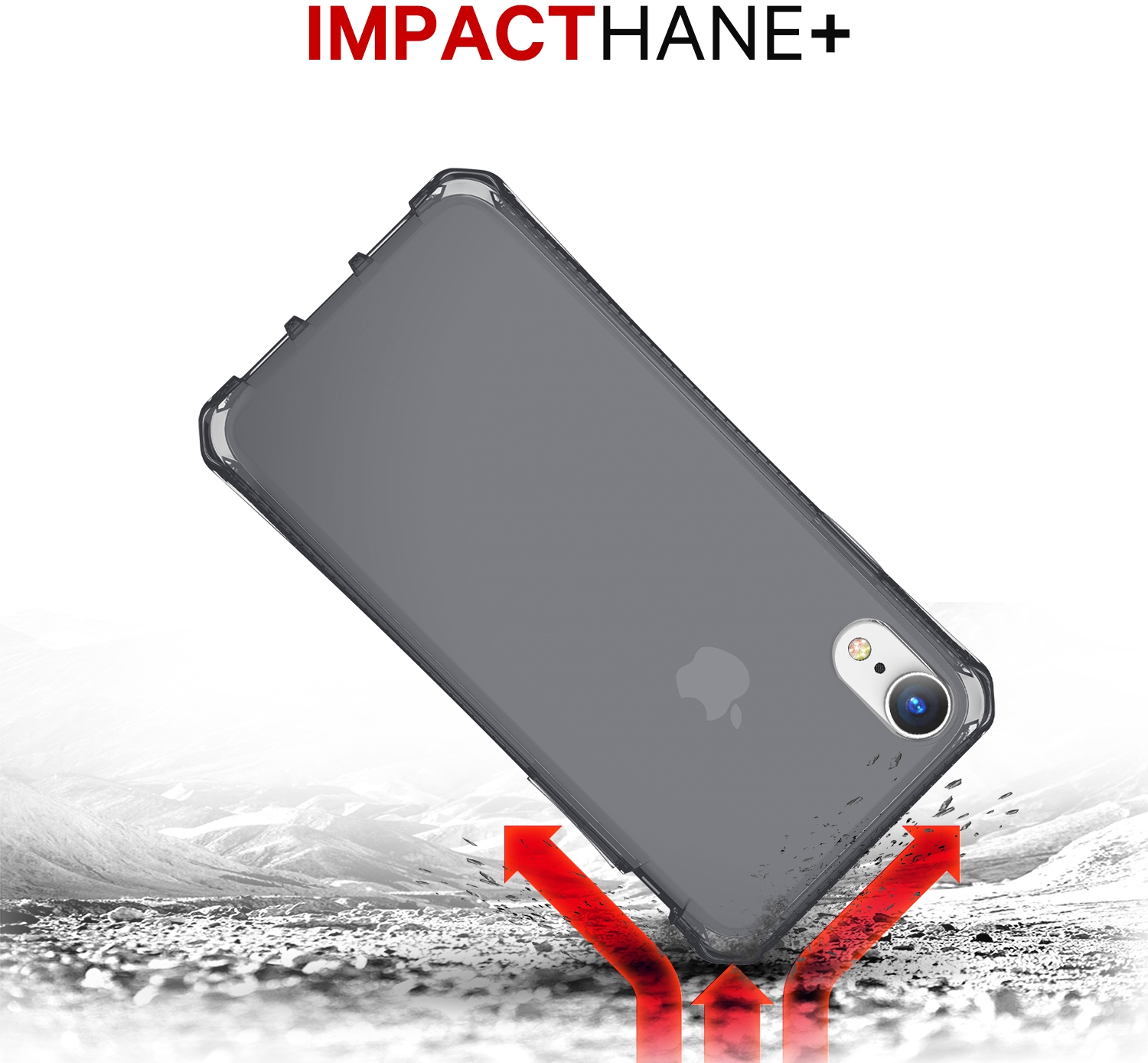 ITSKINS Level 2 SpectrumClear for Apple iPhone 6/6S/7/8/SE (2020/2022) Smoke - Afbeelding 3