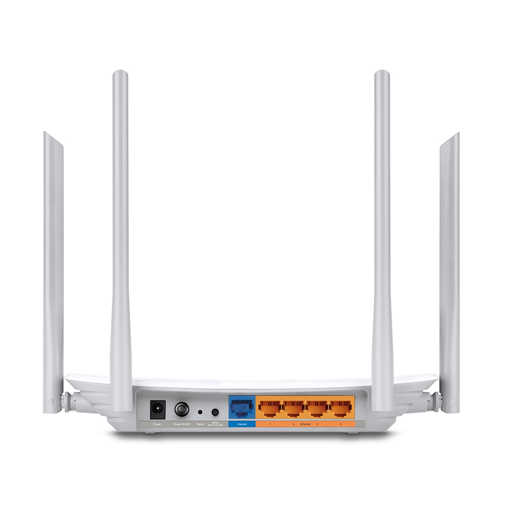 TP-Link Archer C50 draadloze router Fast Ethernet Dual-band (2.4 GHz / 5 GHz) Zwart - Afbeelding 4