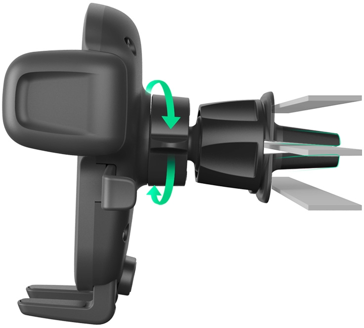 iOttie Easy One Touch 5 Air Vent Mount Black - Afbeelding 4