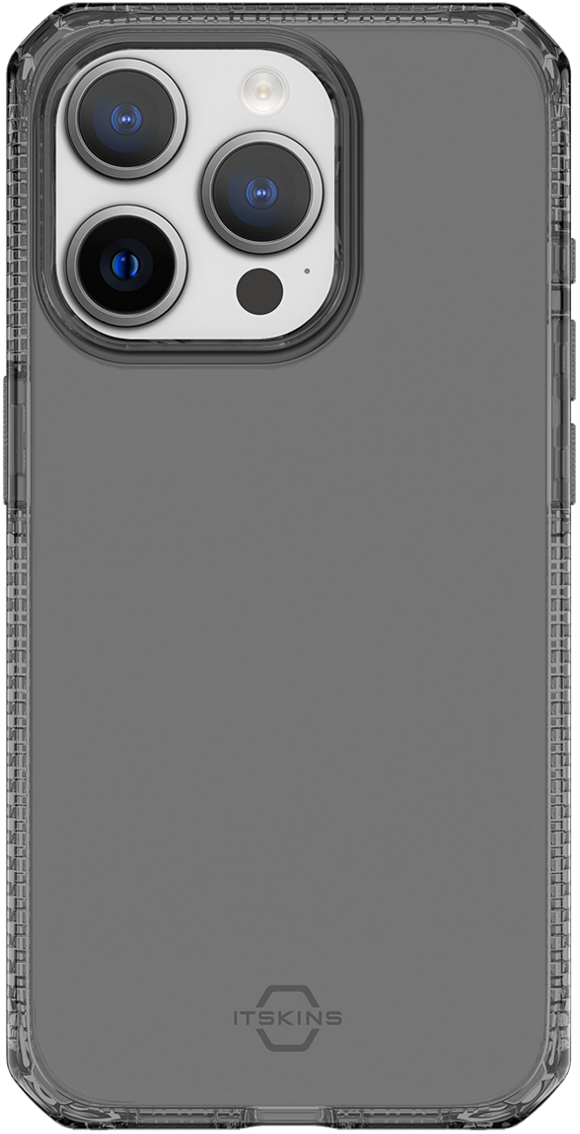 ITSKINS Level 2 SpectrumClear_R for Apple iPhone 15 Pro Smoke