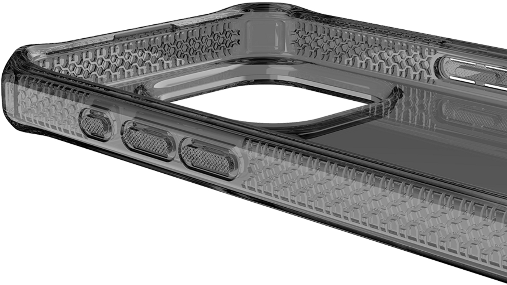 ITSKINS Level 2 SpectrumClear_R for Apple iPhone 15 Pro Smoke - Afbeelding 6