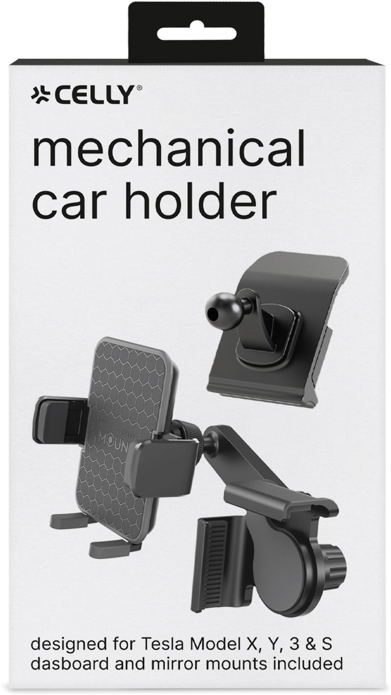Celly MOUNTVENTPLUST houder Passieve houder Mobiele telefoon/Smartphone Zwart - Afbeelding 2
