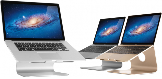 Rain Design mStand 360 Laptop Stand + Swivel Base Black - Afbeelding 2