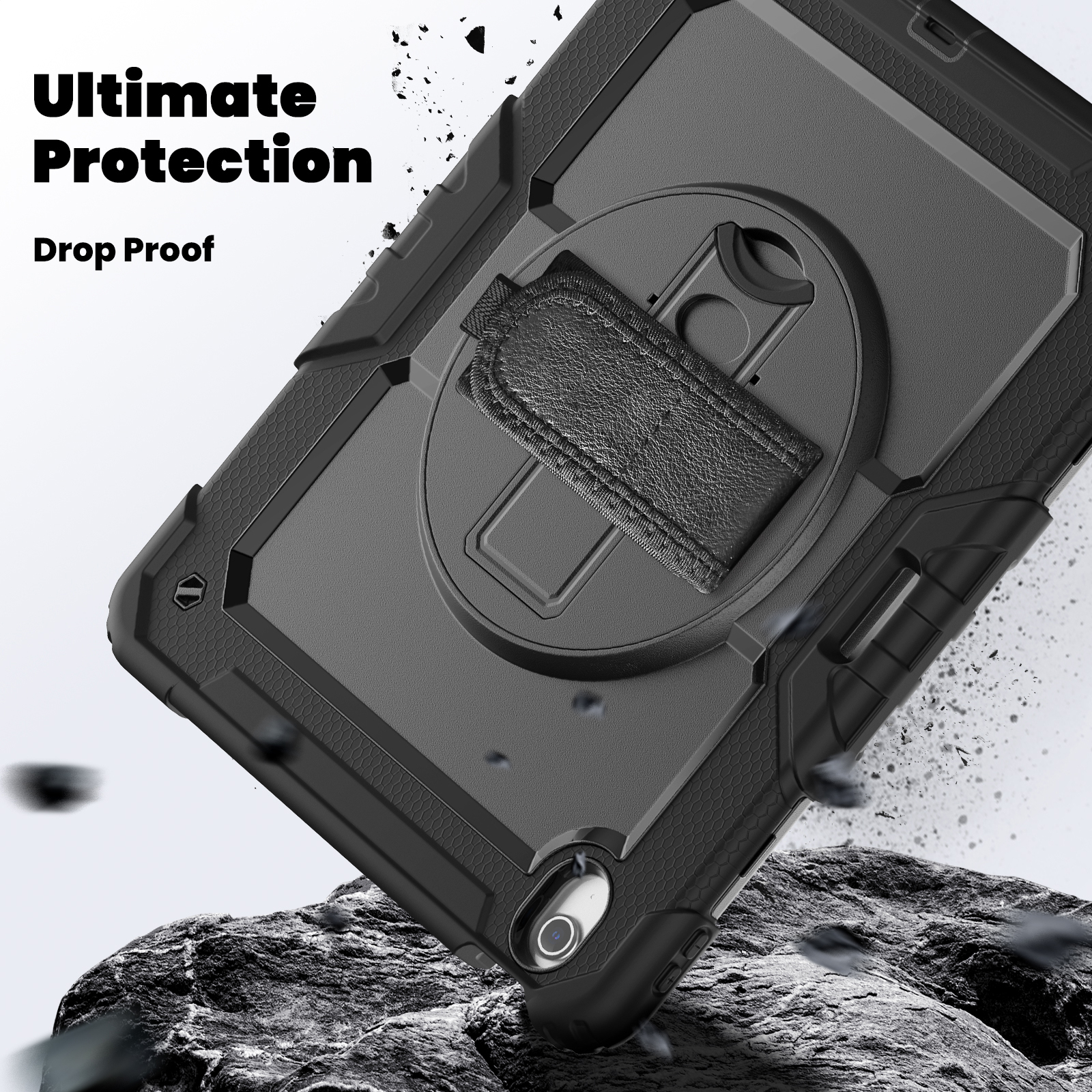 Xccess Survivor All-round Case Apple iPad Air 13 (2024/2025) Black (Screenless) - Afbeelding 2