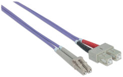 Intellinet 750936 InfiniBand en Glasvezelkabel 3 m LC SC Violet - Afbeelding 3