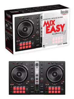 Hercules INPULSE 300 MK2 Vinyl-scratcher Zwart, Rood - Afbeelding 5