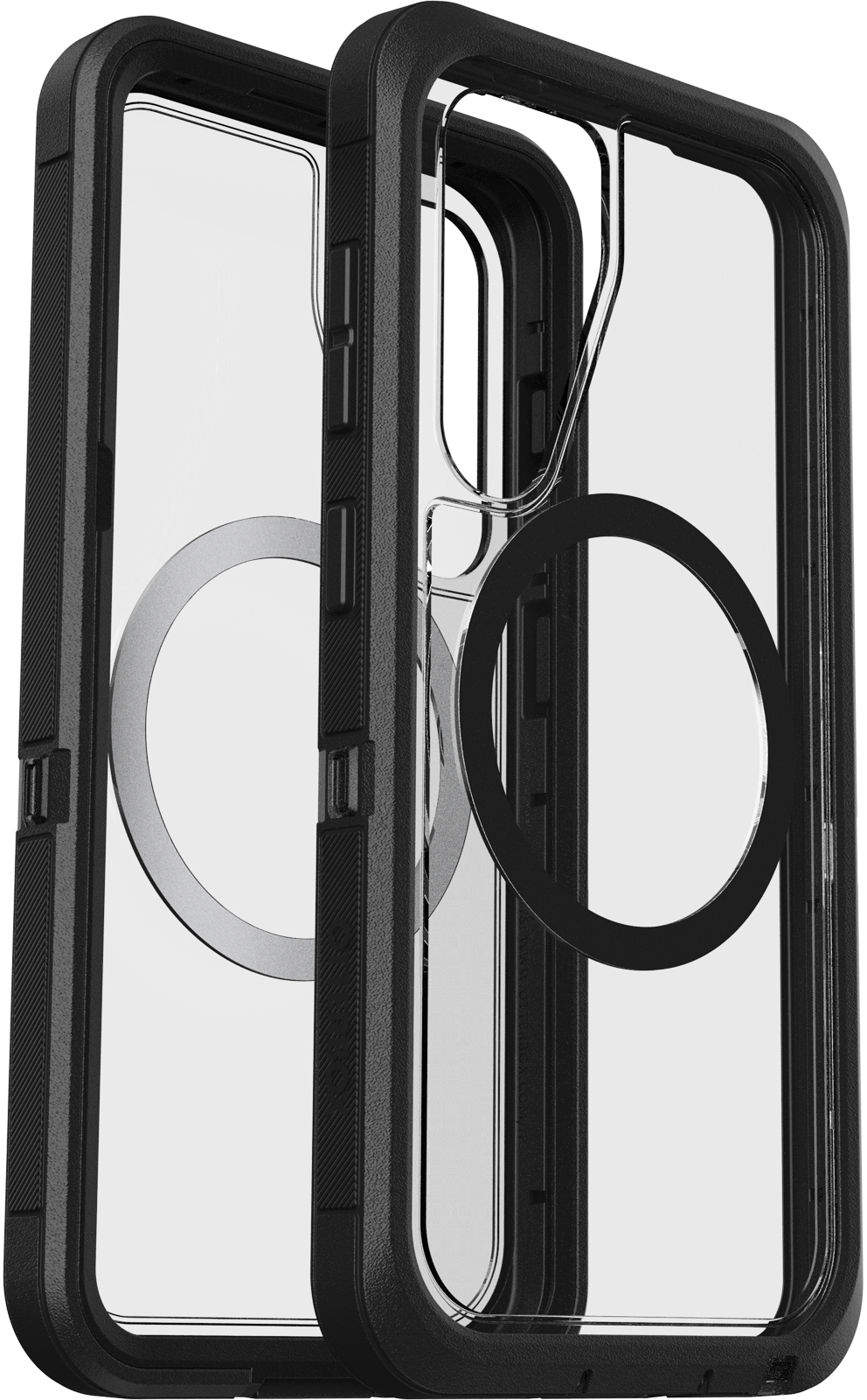 OtterBox Defender Series XT with Magnets Samsung Galaxy S25 5G Clear/Black - Afbeelding 4