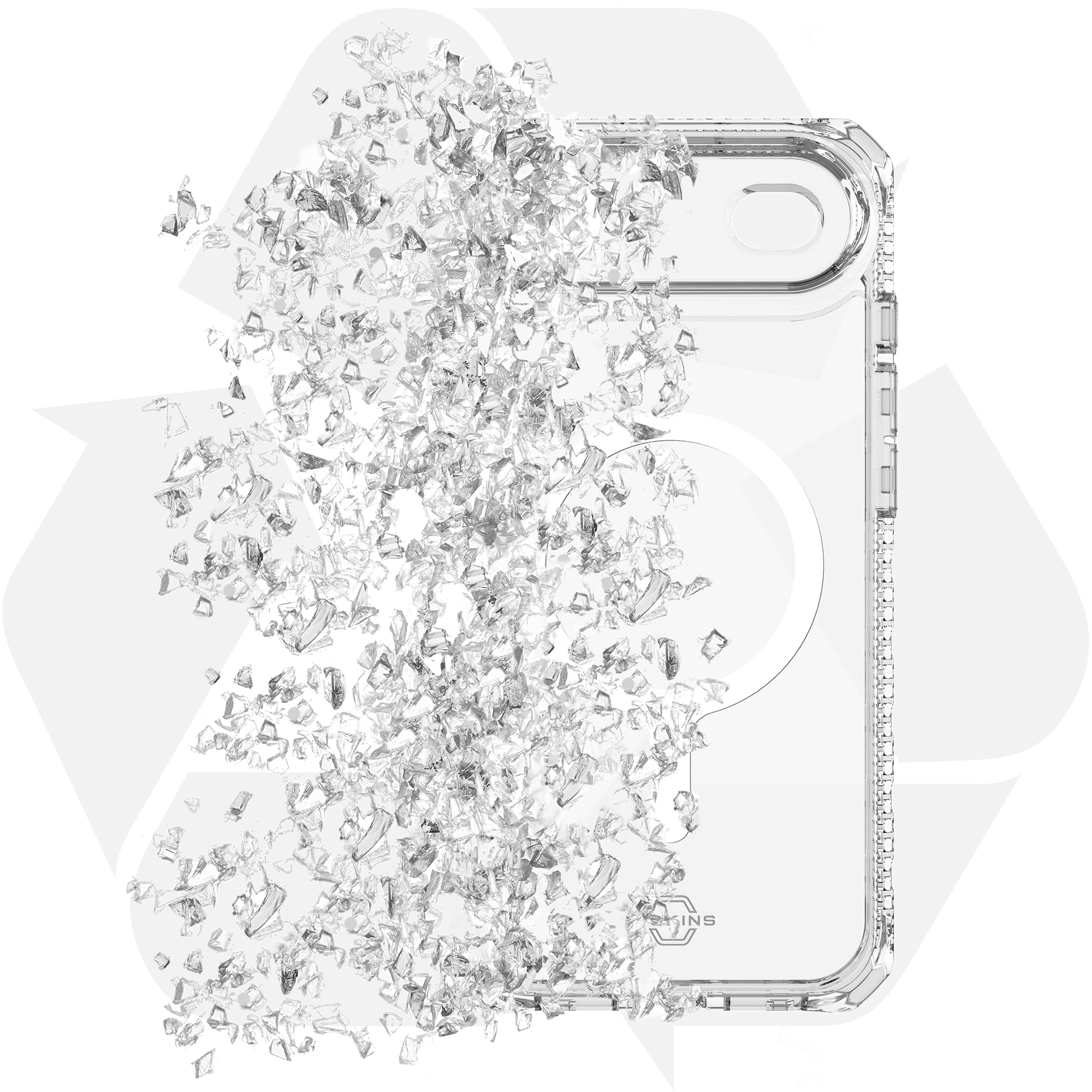 ITSKINS Level 2 HybridMagClear_R for Apple iPhone Air Transparent - Afbeelding 6