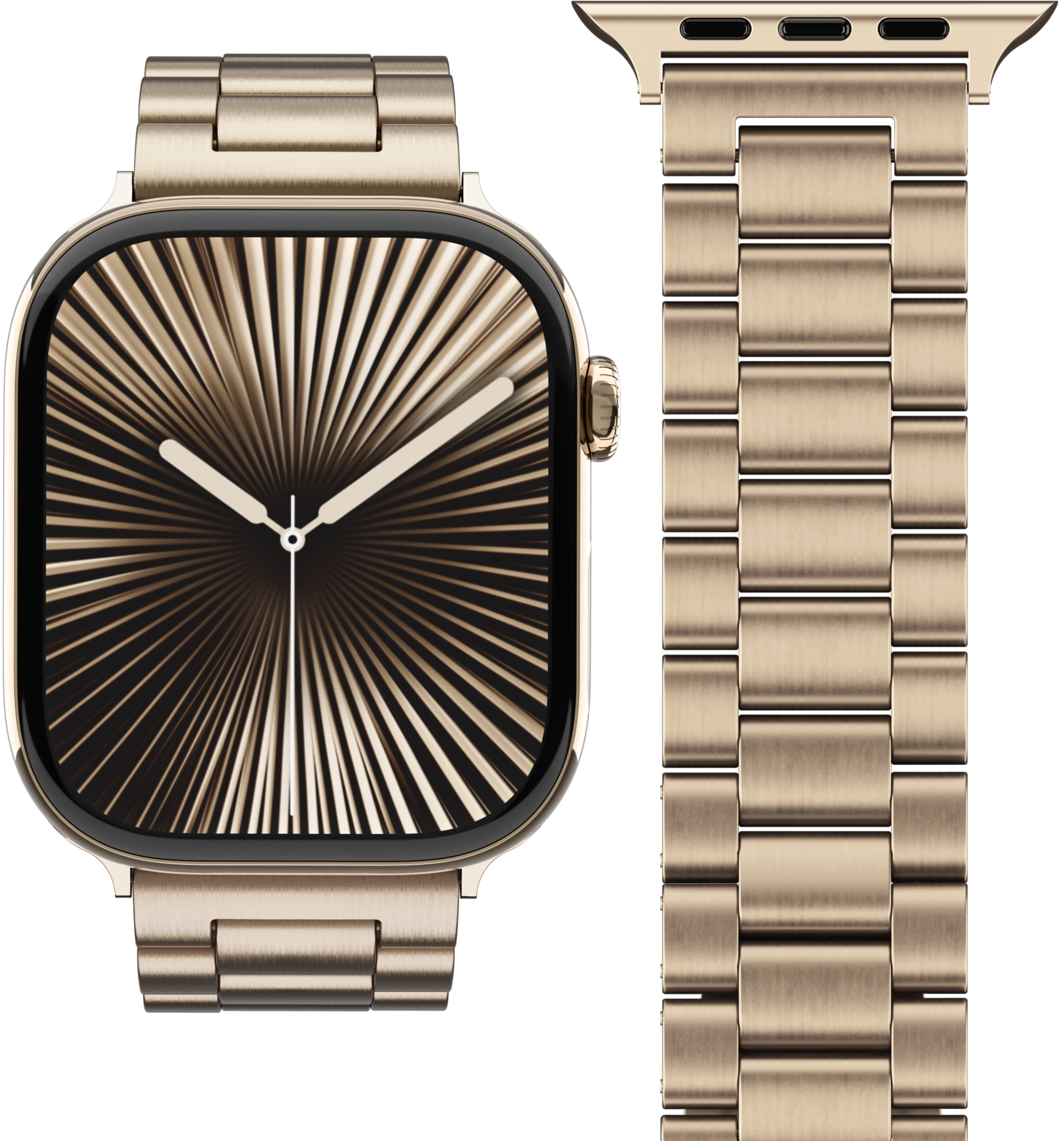 Vonmählen Link Bracelet 2 For Apple Watch 40 - 41 - 42mm One Size Sunset Gold