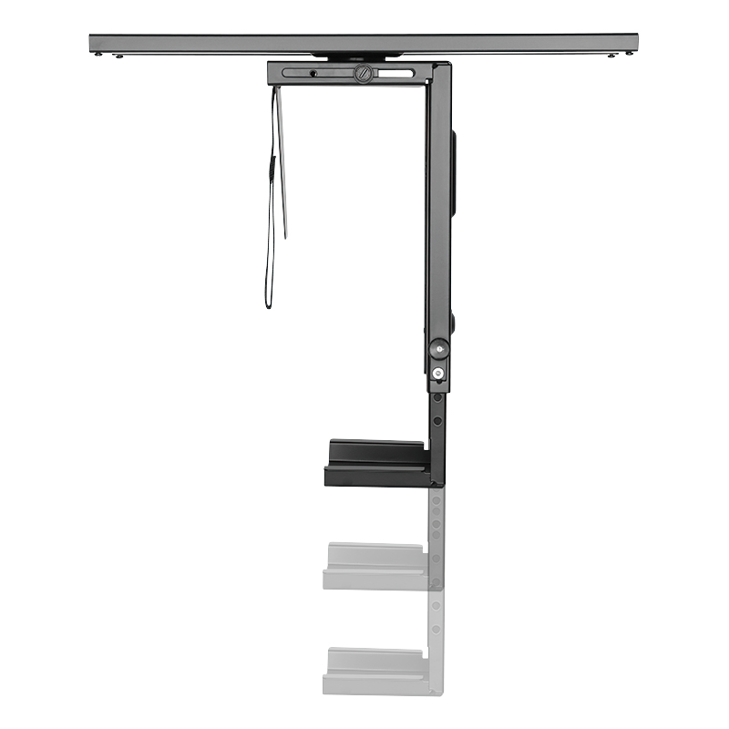 LogiLink EO0004 CPU-houder Bureau-gemonteerde CPU-houder Zwart - Afbeelding 6