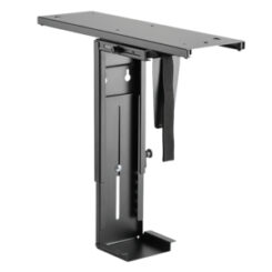 LogiLink EO0004 CPU-houder Bureau-gemonteerde CPU-houder Zwart - Afbeelding 2