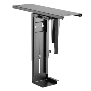 LogiLink EO0004 CPU-houder Bureau-gemonteerde CPU-houder Zwart - Afbeelding 2