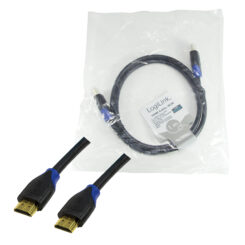 LogiLink CH0061 HDMI kabel 1 m HDMI Type A (Standaard) Zwart - Afbeelding 7