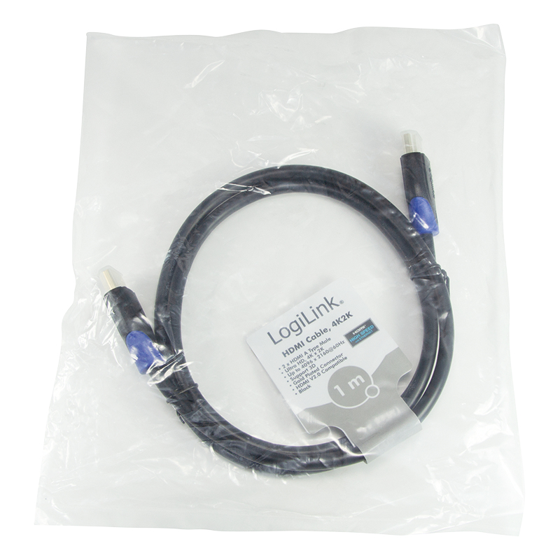 LogiLink CH0061 HDMI kabel 1 m HDMI Type A (Standaard) Zwart - Afbeelding 6