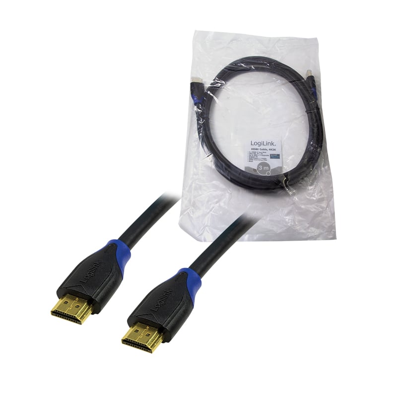 LogiLink CH0063 HDMI kabel 3 m HDMI Type A (Standaard) Zwart - Afbeelding 7