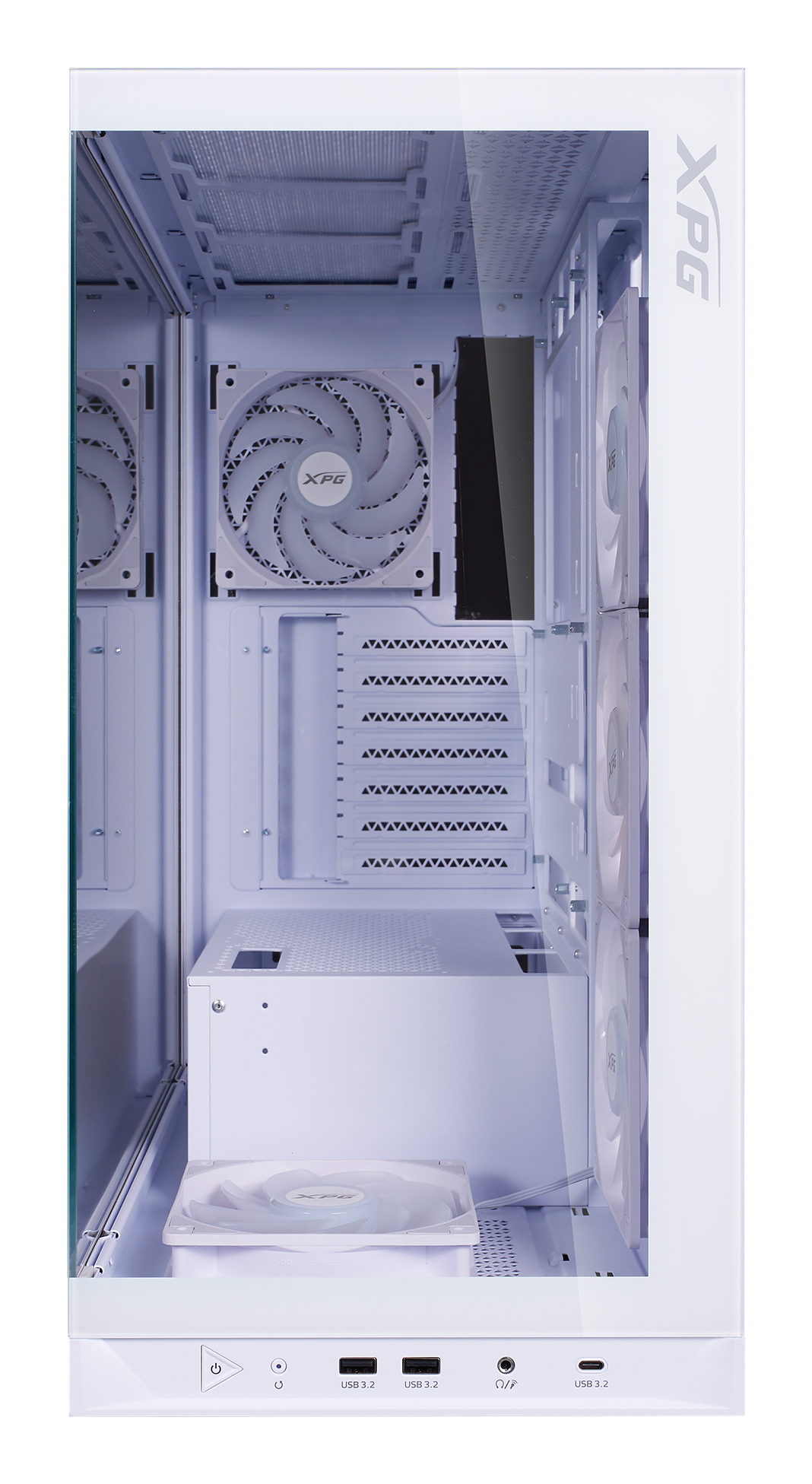 XPG Invader X BTF Midi Tower Wit - Afbeelding 9