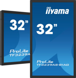 iiyama TF3239AS-B1AG beeldkrant Digitale signage flatscreen 80 cm (31.5") LED 500 cd/m² Full HD Zwart Touchscreen Type processor Android 24/7