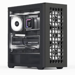 Aerocool D502A Midi Tower Zwart - Afbeelding 2