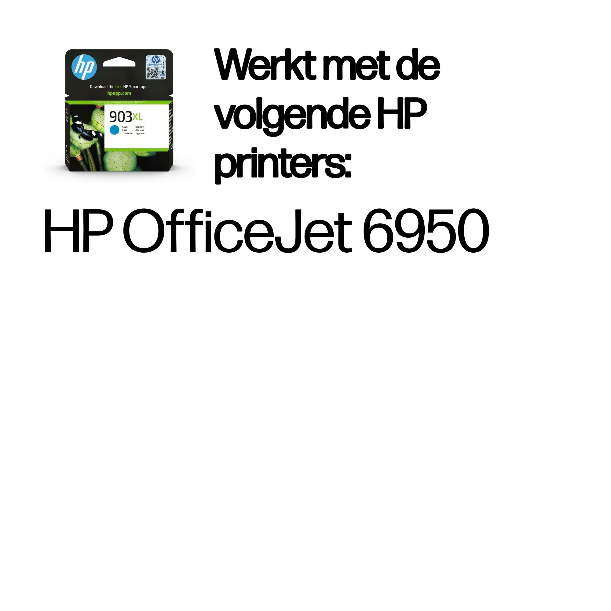 HP 903XL originele high-capacity cyaan inktcartridge - Afbeelding 3