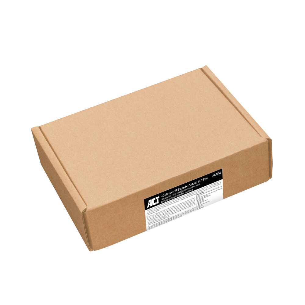 ACT HDMI over IP Extender Set, via CAT5e en hoger, 150 meter - Afbeelding 4