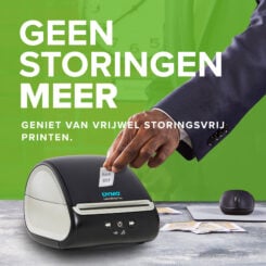 DYMO LabelWriter 5XL Labelprinter | Automatische labelherkenning labelmaker | Drukt extra brede verzendlabels af voor Amazon, DHL en meer | Perfect voor webwinkeliers | Tweepolige EU-stekker - Afbeelding 5