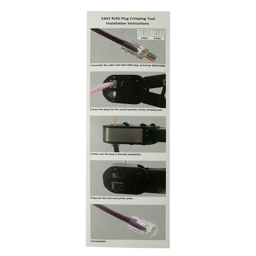 ACT Modulaire krimptang voor pass-through RJ45 connectoren - Afbeelding 5