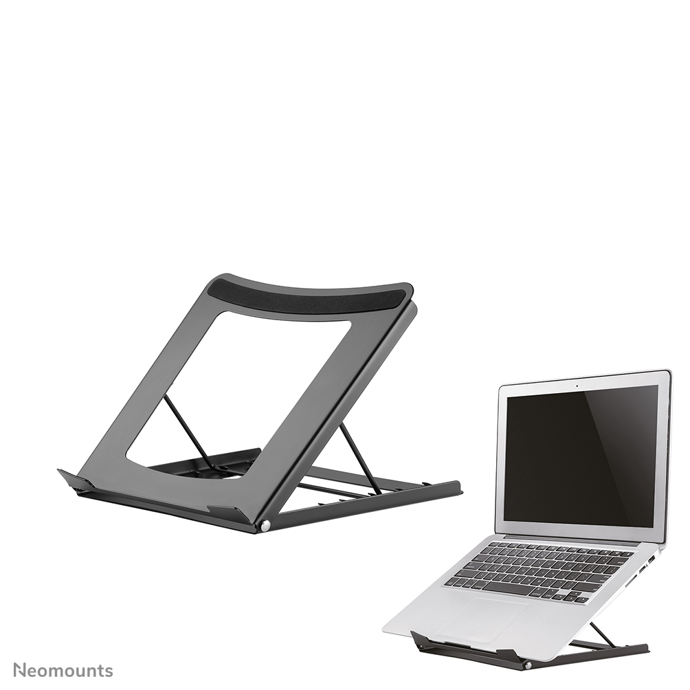 Neomounts NSLS075BLACK Laptopstandaard 10-16" - opvouwbaar - compact - universeel - Afbeelding 3