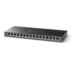 TP-Link TL-SG116E Unmanaged L2 Gigabit Ethernet (10/100/1000) Zwart
