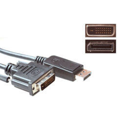 ACT Verloopkabel DisplayPort male naar DVI male 1.80 m - Afbeelding 2