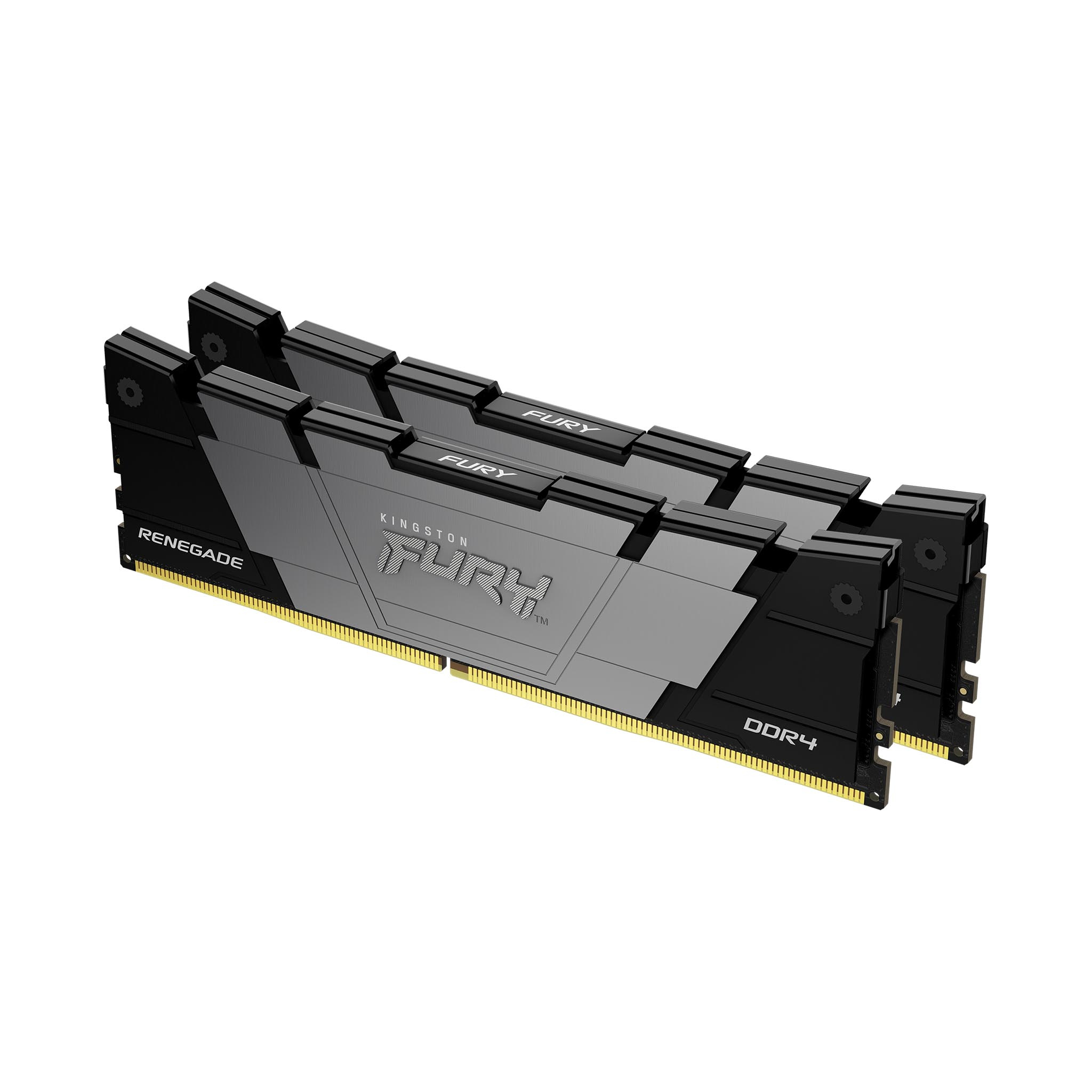 Kingston Technology FURY 16GB 4000MT/s DDR4 CL19 DIMM (set van 2) Renegade Zwart