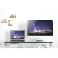 LogiLink BP0060 flat panel bureau steun Roestvrijstaal, Transparant - Afbeelding 8