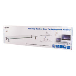 LogiLink BP0060 flat panel bureau steun Roestvrijstaal, Transparant - Afbeelding 4