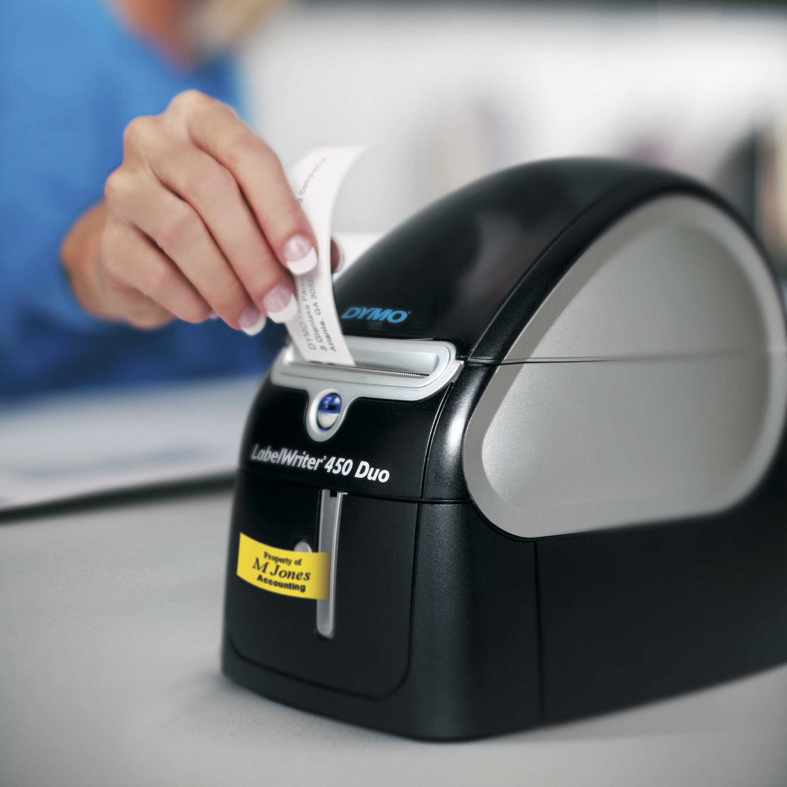 DYMO LabelWriter 450 Duo-labelmaker | Directe thermische labelprinter | Snel afdrukken van labels, barcodes en meer | Drukt zowel op LW-labels als plastic D1-labels af - Afbeelding 4