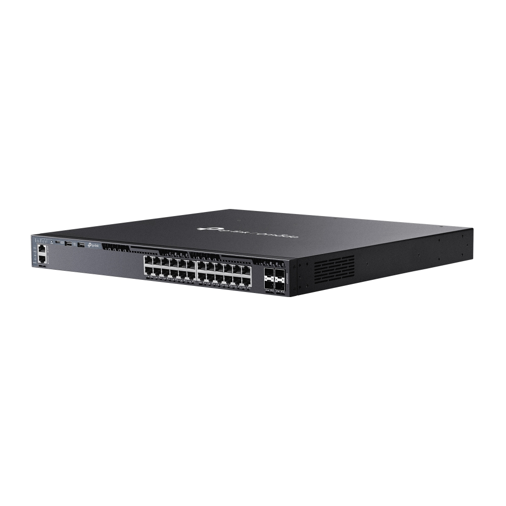 TP-Link Omada SG6428XHP netwerk-switch Managed L3 Gigabit Ethernet (10/100/1000) Power over Ethernet (PoE) 1U Zwart - Afbeelding 3