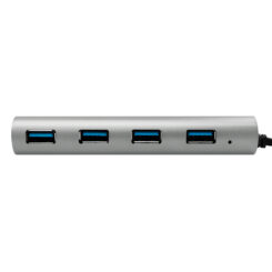 LogiLink UA0309 interface hub USB 3.2 Gen 1 (3.1 Gen 1) Type-C 5000 Mbit/s Grijs - Afbeelding 4