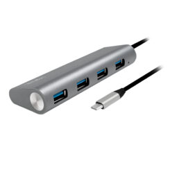 LogiLink UA0309 interface hub USB 3.2 Gen 1 (3.1 Gen 1) Type-C 5000 Mbit/s Grijs - Afbeelding 6