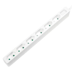 LogiLink LPS231 power uitbreiding 1,5 m 6 AC-uitgang(en) Binnen Wit - Afbeelding 2