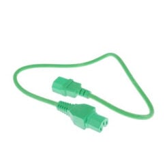 ACT Netsnoer C14 - C15 groen 0,6 m - Afbeelding 3