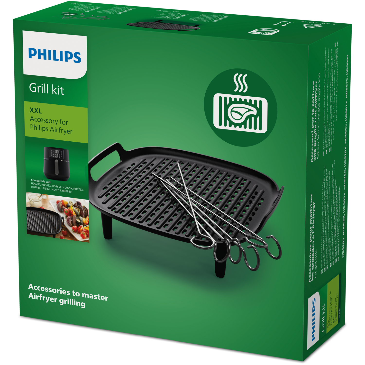 Philips Airfryer Accessory HD9959/00 Grillkit XXL - Afbeelding 5