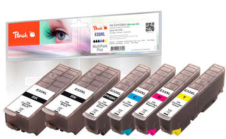 Peach 0F319672 inktcartridge 6 stuk(s) Hoog (XL) rendement Zwart, Cyaan, Magenta, Geel - Afbeelding 2