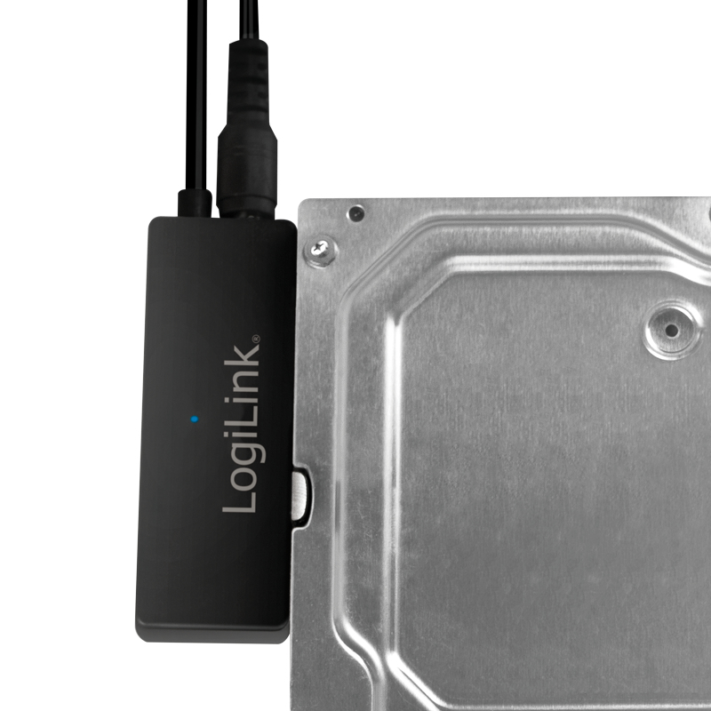 LogiLink AU0050 basisstation voor opslagstations USB 3.2 Gen 1 (3.1 Gen 1) Type-A Zwart - Afbeelding 6