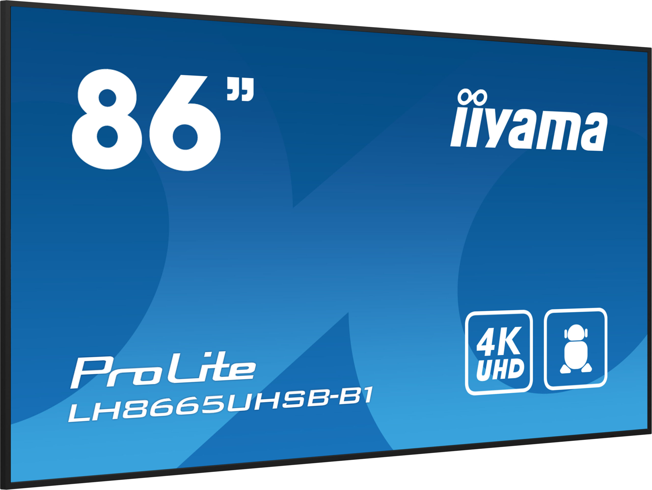 iiyama LH8665UHSB-B1 beeldkrant Kiosk-ontwerp 2,18 m (86") LED Wifi 800 cd/m² 4K Ultra HD Zwart Type processor Android 11 24/7 - Afbeelding 5