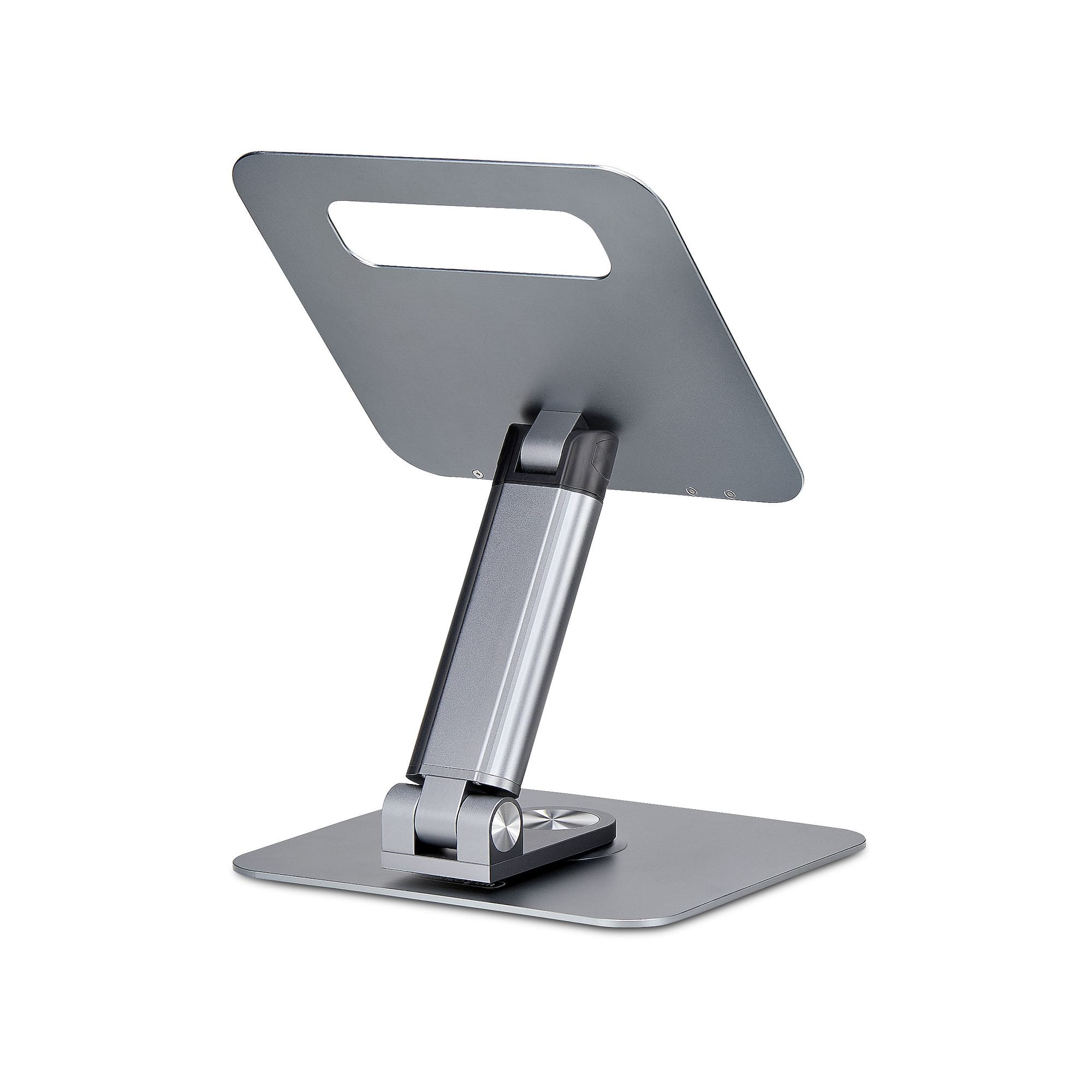 StarTech.com Telescopische Laptopstandaard, 360 Roterende Voet, Draaibare Laptophouder voor Bureau, In Hoogte Verstelbaar & Kantelbaar, Max 5kg, Aluminium - Afbeelding 3