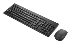 Lenovo 4X31R64457 toetsenbord Inclusief muis Kantoor RF Draadloos Belgisch, Engels Zwart - Afbeelding 3