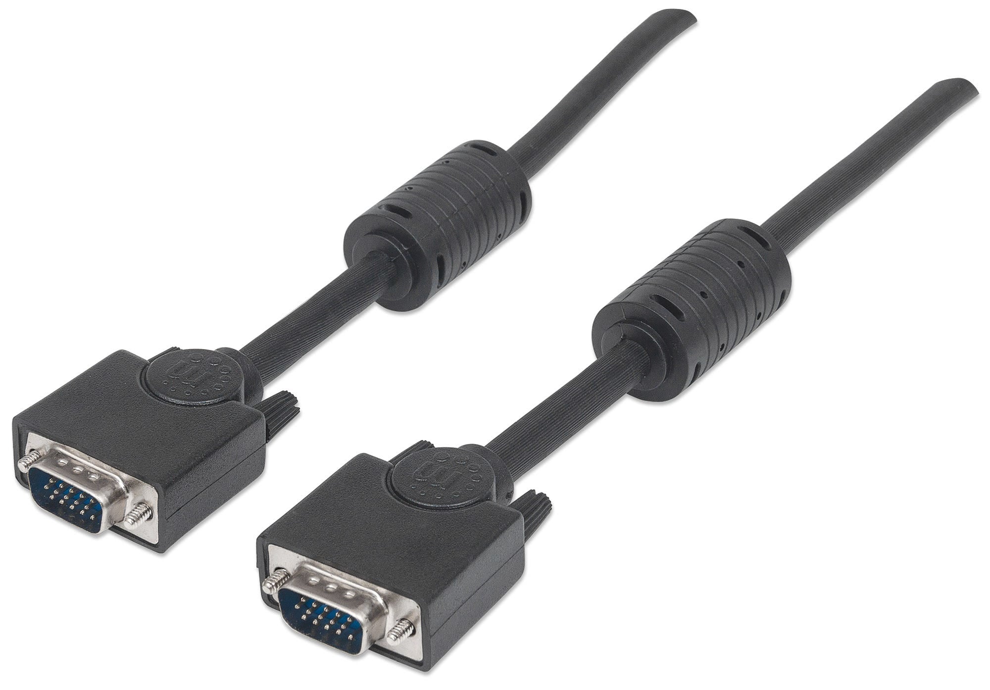 Manhattan 317733 VGA kabel 3 m VGA (D-Sub) Zwart