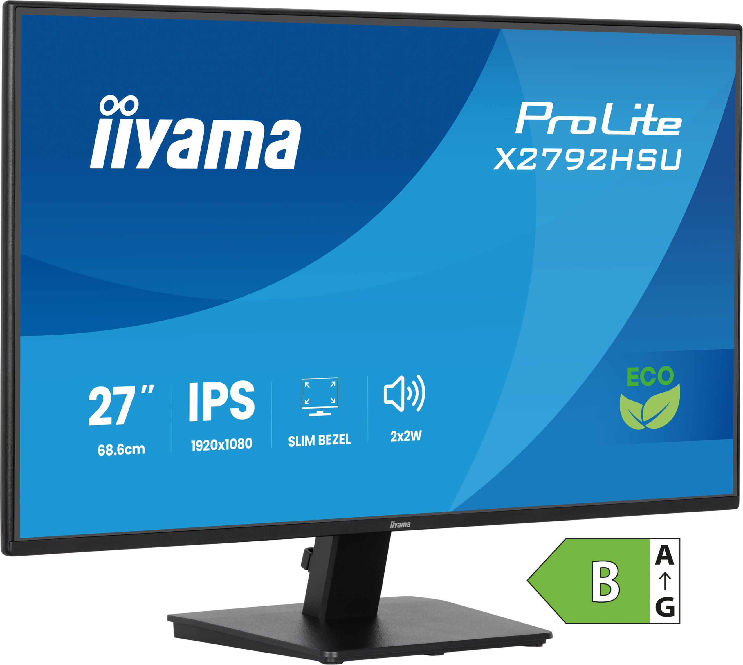 iiyama ProLite X2792HSU-B1 computer monitor 68,6 cm (27") 1920 x 1080 Pixels Full HD LED Zwart - Afbeelding 5