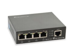 LevelOne GEP-0523 netwerk-switch Gigabit Ethernet (10/100/1000) Power over Ethernet (PoE) Zwart