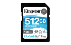 Kingston Technology Canvas Go! Plus 512GB SDXC Canvas Go Plus 170R C10 UHS-I U3 V30