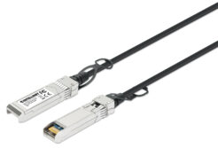 Intellinet 508384 InfiniBand en Glasvezelkabel 0,5 m SFP+ Zwart - Afbeelding 2