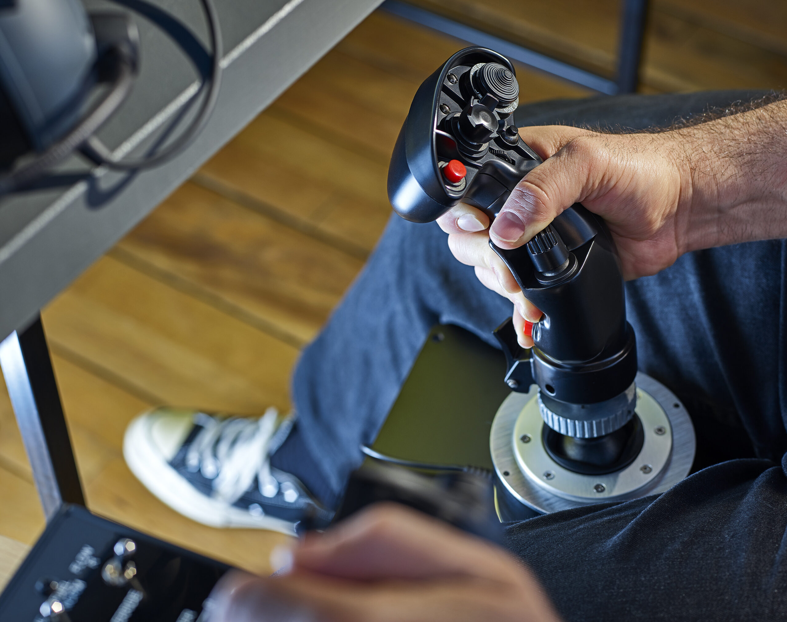 Thrustmaster F/A-18C Hornet HOTAS Add-On Grip Zwart Flightstick Analoog/digitaal PC - Afbeelding 9